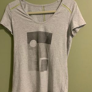 Artistic Design Woman’s Gray tshirt